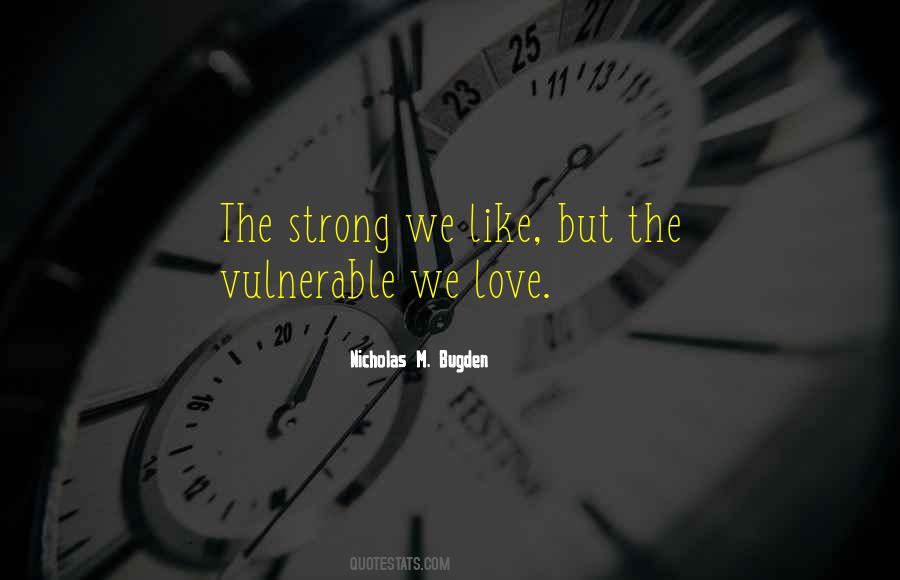 Nicholas M. Bugden Quotes #24564