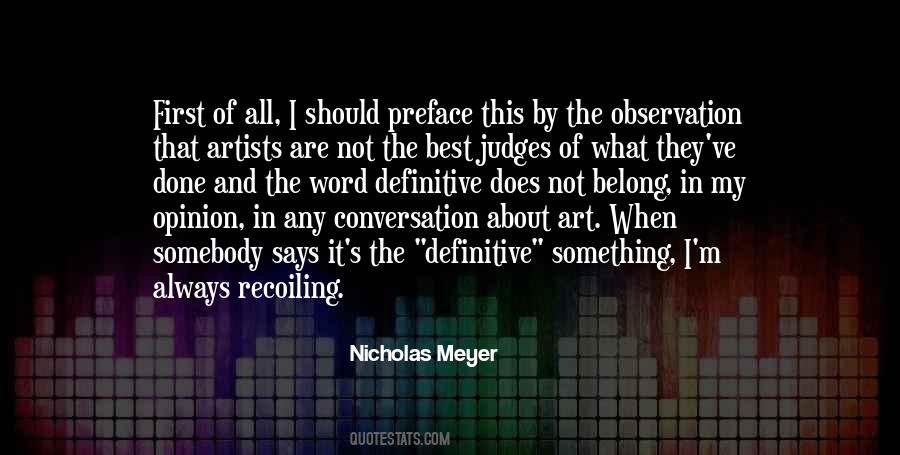 Nicholas Meyer Quotes #1432378