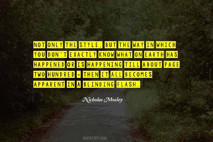 Nicholas Mosley Quotes #845957