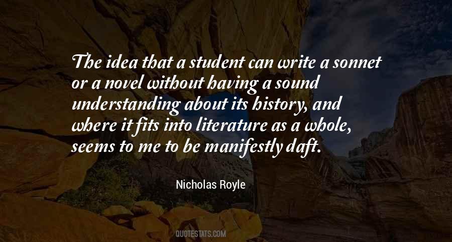 Nicholas Royle Quotes #1102981