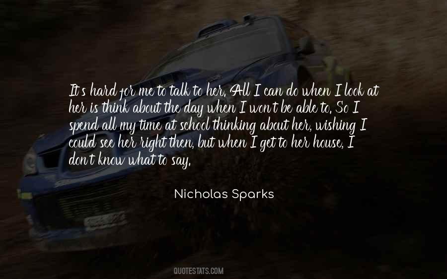 Nicholas Sparks Quotes #110602