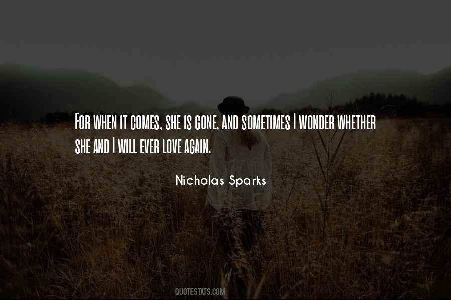 Nicholas Sparks Quotes #201982