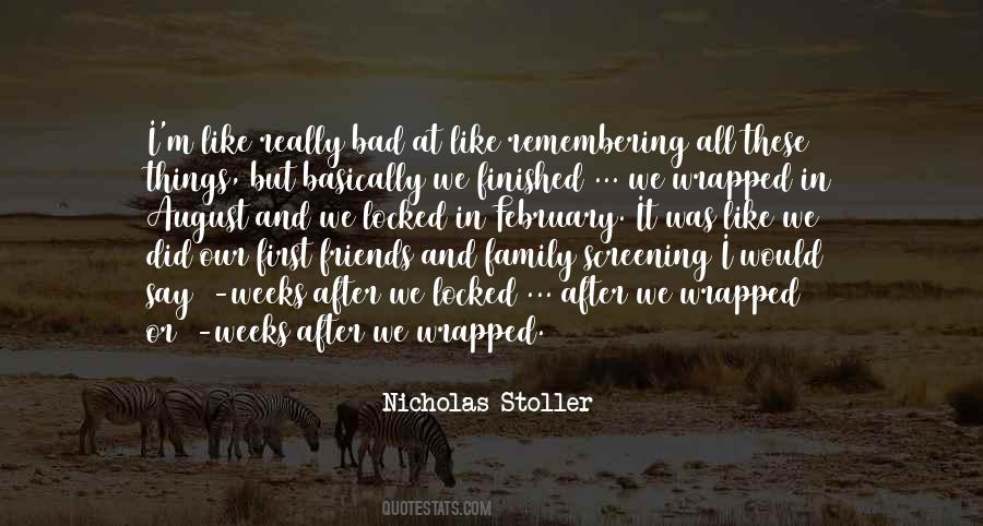 Nicholas Stoller Quotes #1767431