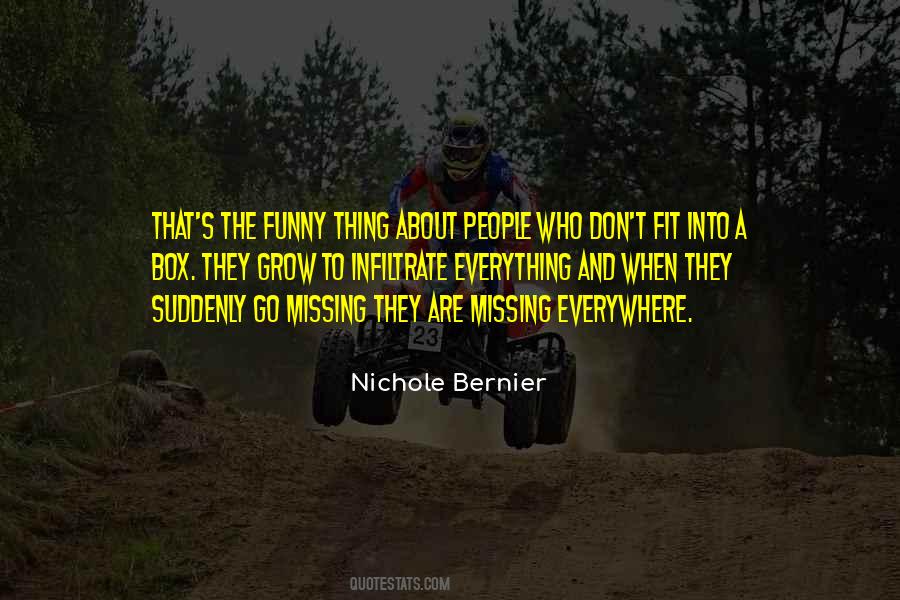 Nichole Bernier Quotes #105142