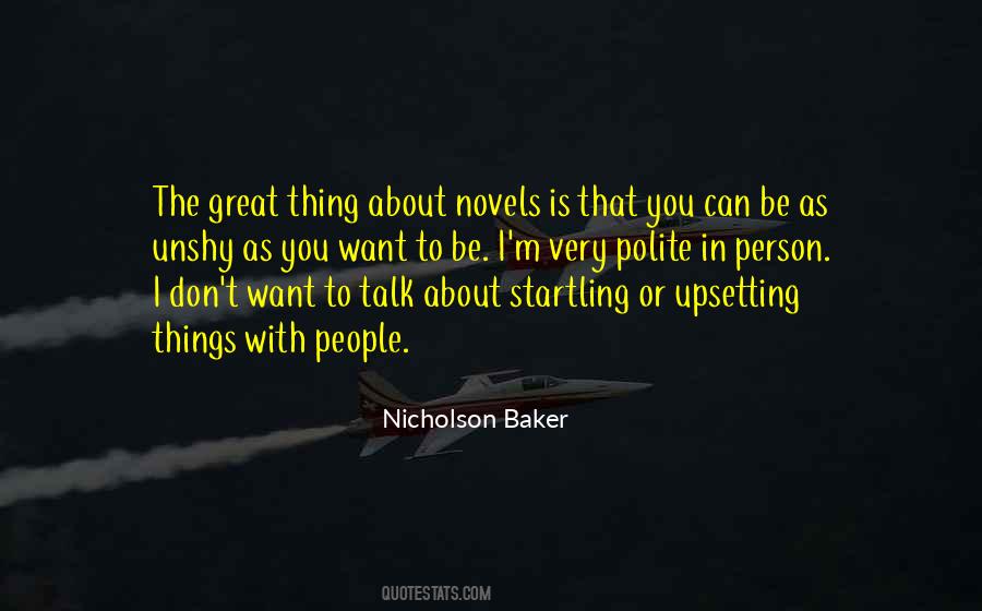 Nicholson Baker Quotes #1382704
