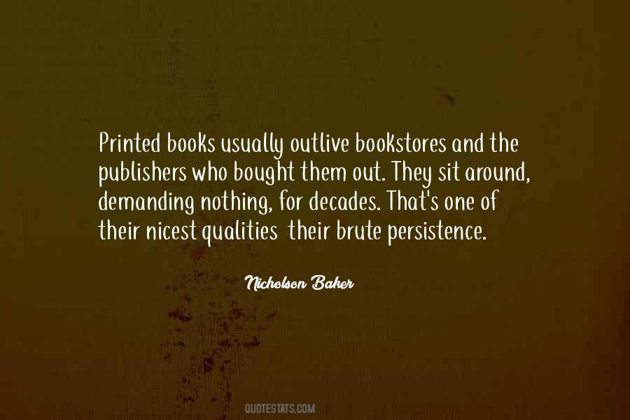 Nicholson Baker Quotes #690393