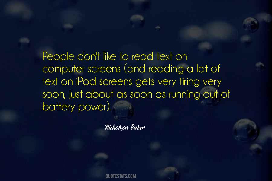 Nicholson Baker Quotes #782348