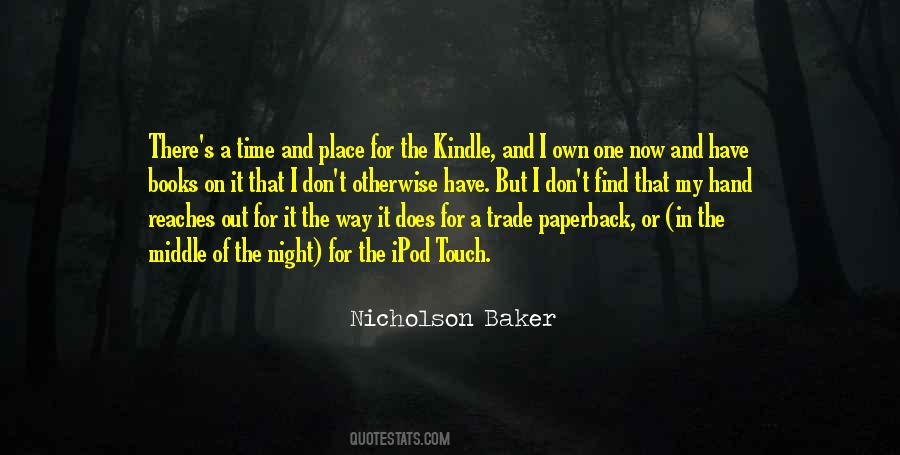 Nicholson Baker Quotes #958820