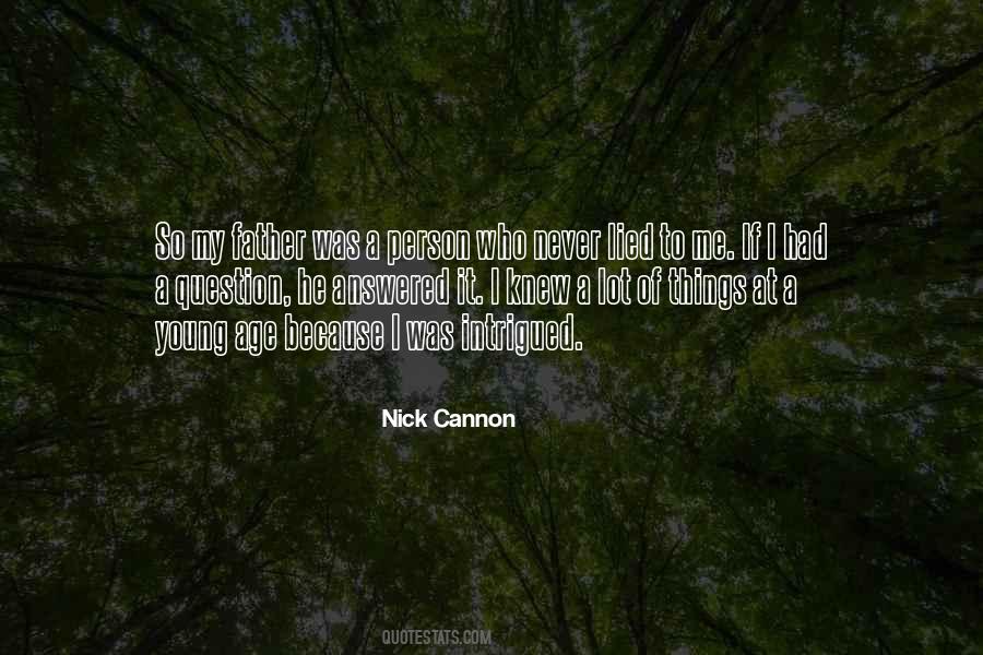 Nick Cannon Quotes #778878