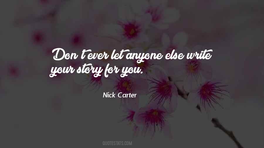 Nick Carter Quotes #1639102