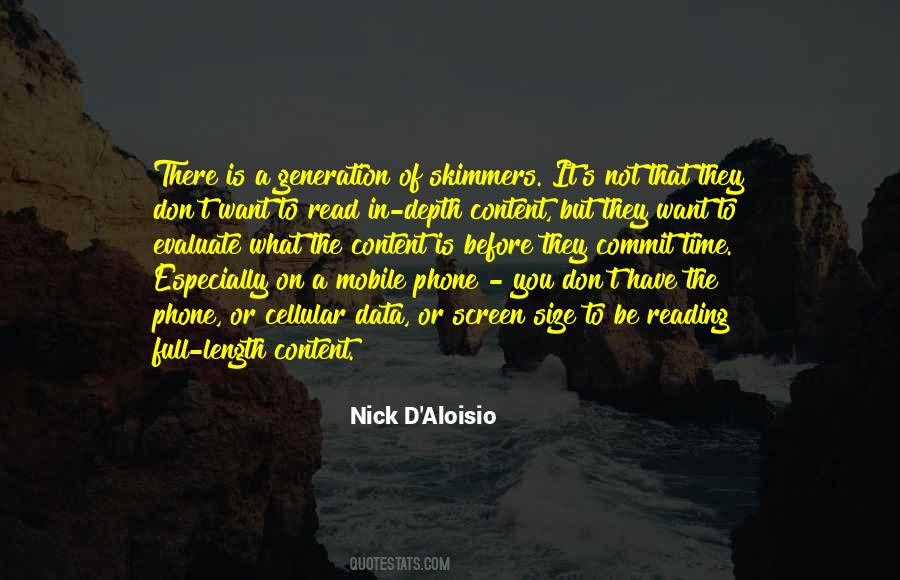 Nick D'Aloisio Quotes #409475