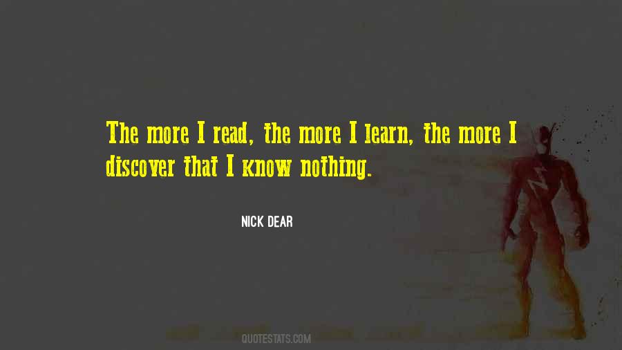 Nick Dear Quotes #1712202