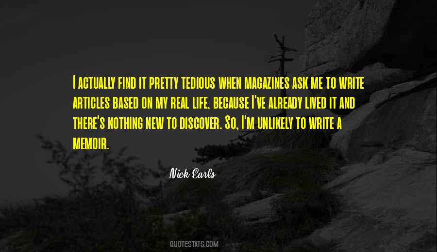 Nick Earls Quotes #1212203
