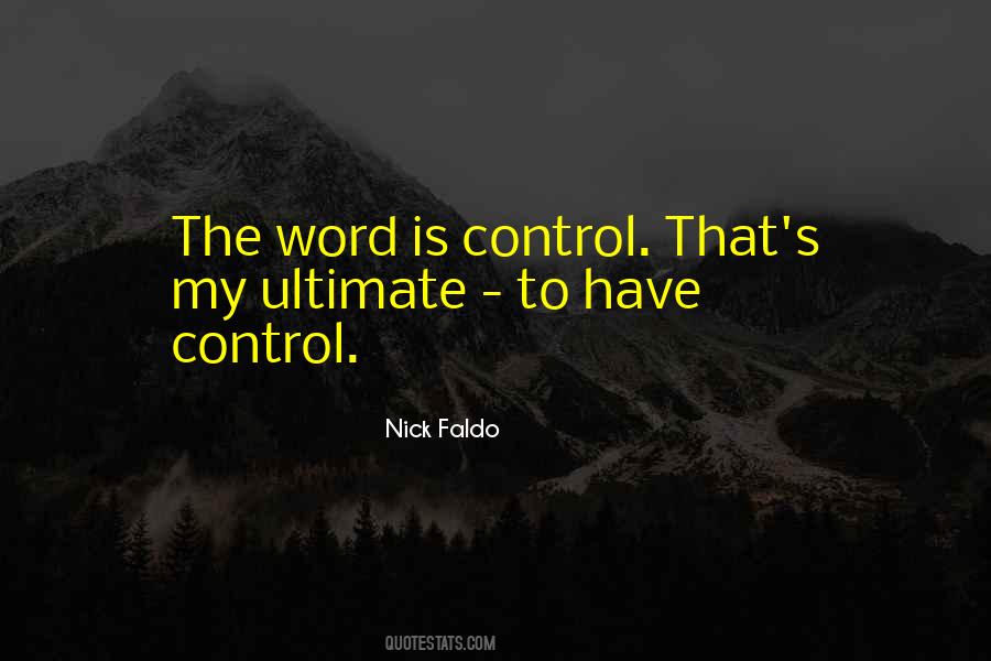 Nick Faldo Quotes #1181609