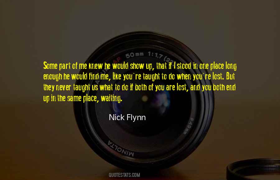 Nick Flynn Quotes #228505