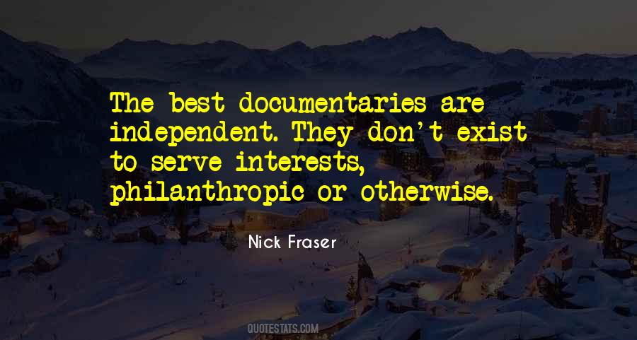 Nick Fraser Quotes #1146453