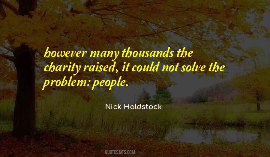 Nick Holdstock Quotes #1516940
