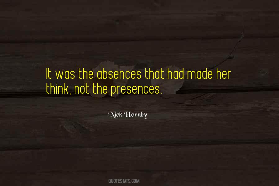 Nick Hornby Quotes #162185