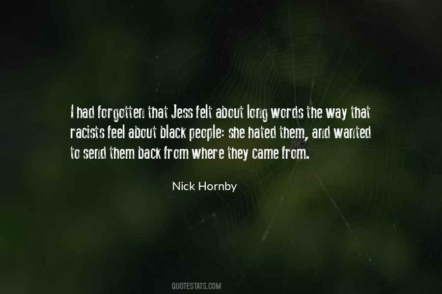 Nick Hornby Quotes #1644444