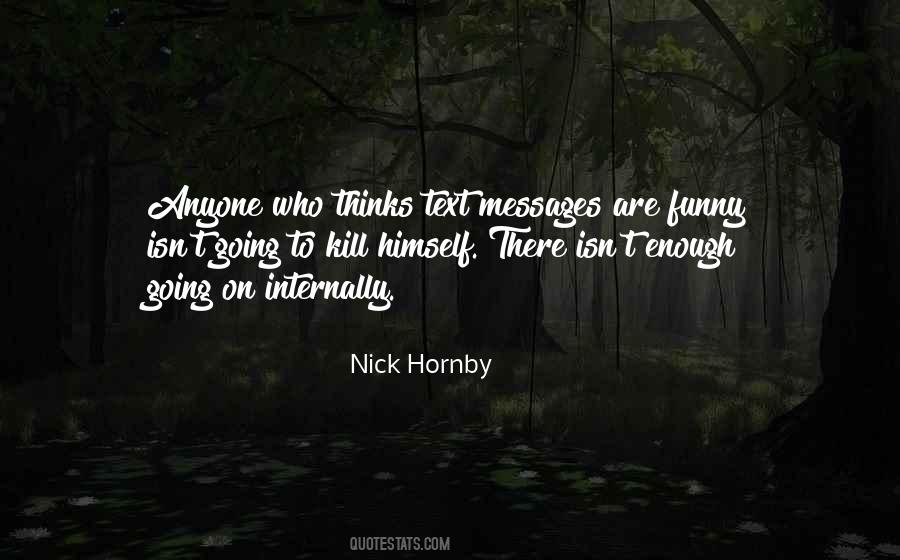Nick Hornby Quotes #337012
