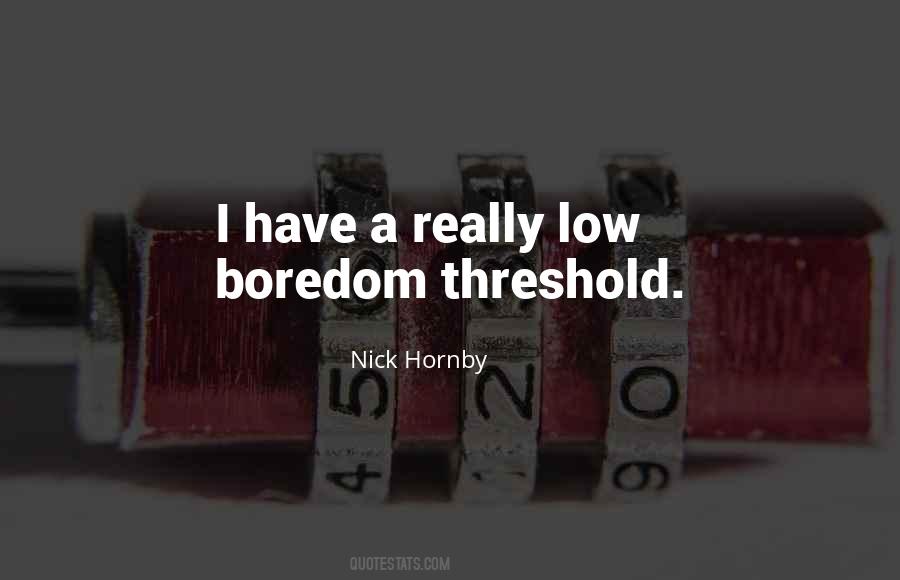 Nick Hornby Quotes #979166