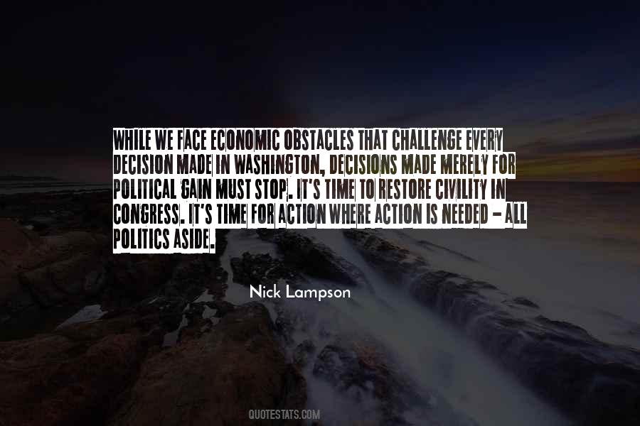 Nick Lampson Quotes #1367859