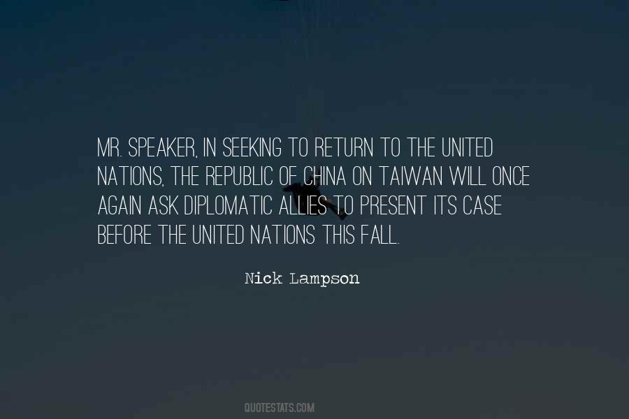 Nick Lampson Quotes #1585811