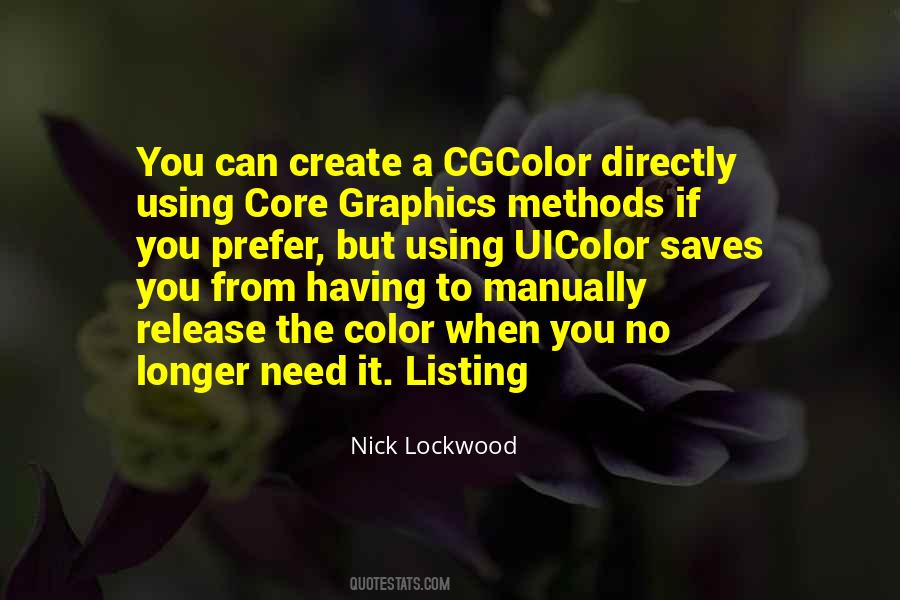 Nick Lockwood Quotes #507213