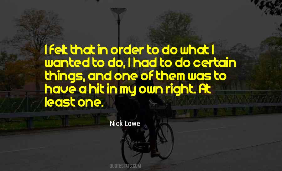 Nick Lowe Quotes #288218