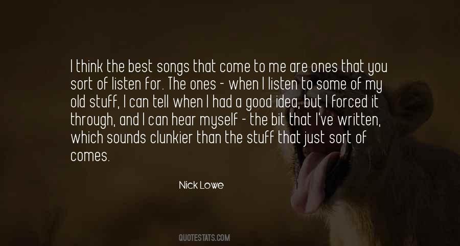 Nick Lowe Quotes #822391