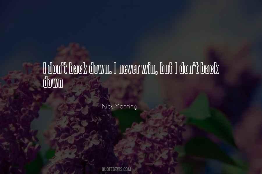 Nick Manning Quotes #897938