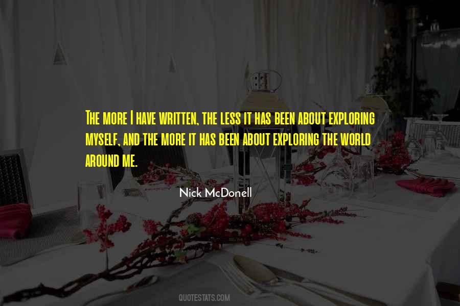 Nick McDonell Quotes #1210331