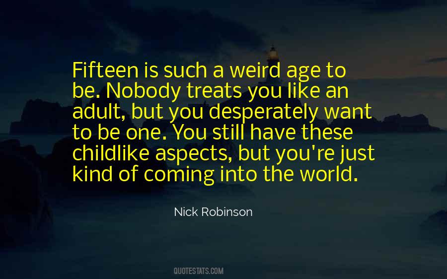 Nick Robinson Quotes #1850195
