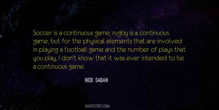 Nick Saban Quotes #137623