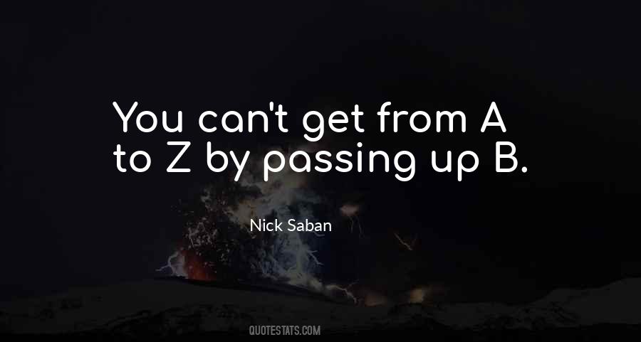 Nick Saban Quotes #810164