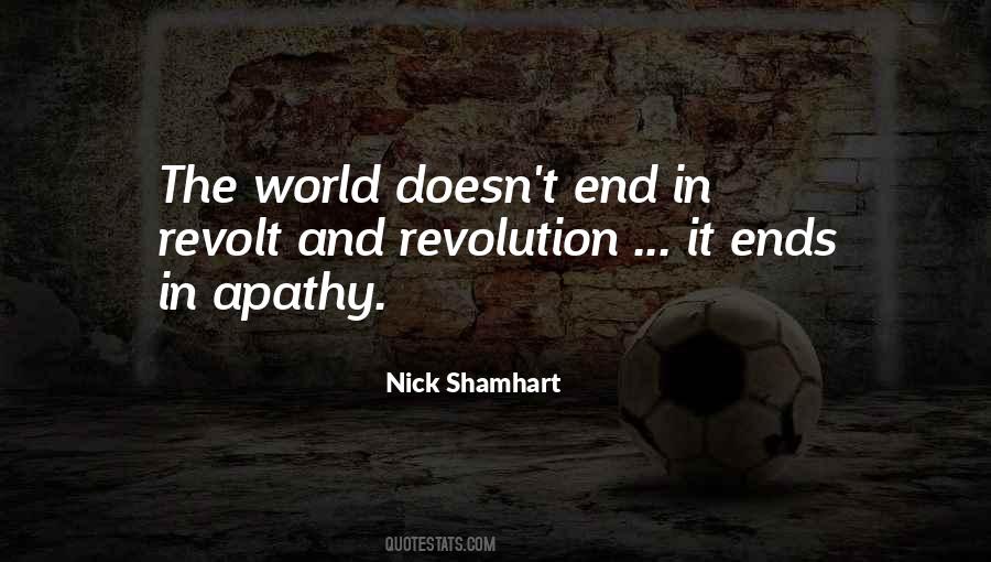 Nick Shamhart Quotes #1124788