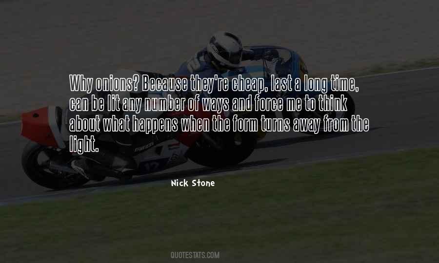 Nick Stone Quotes #495429