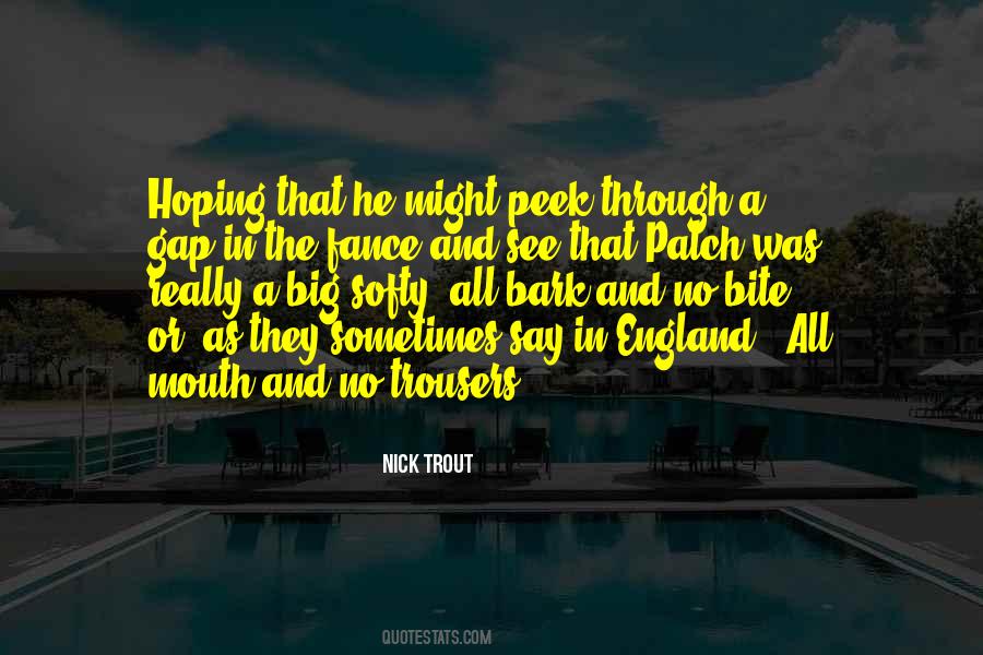 Nick Trout Quotes #179585
