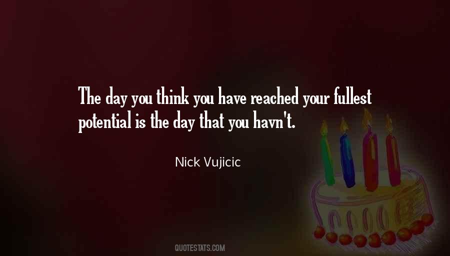 Nick Vujicic Quotes #246194
