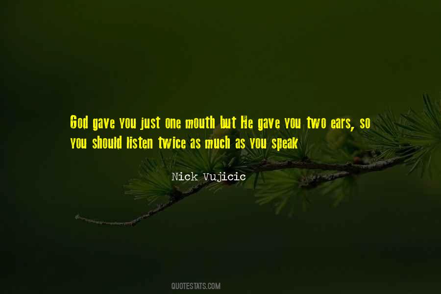 Nick Vujicic Quotes #358927