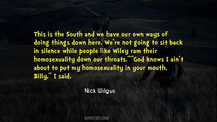 Nick Wilgus Quotes #522243