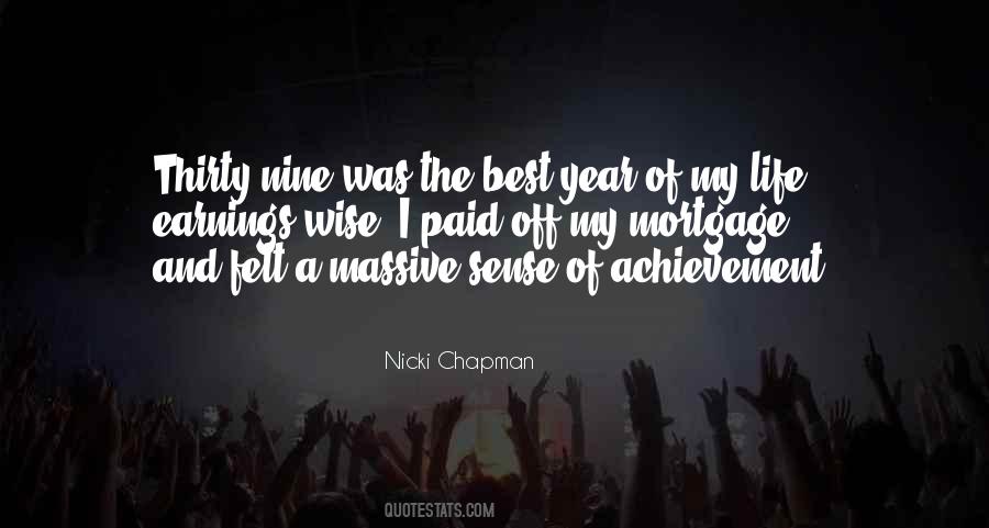 Nicki Chapman Quotes #1755923