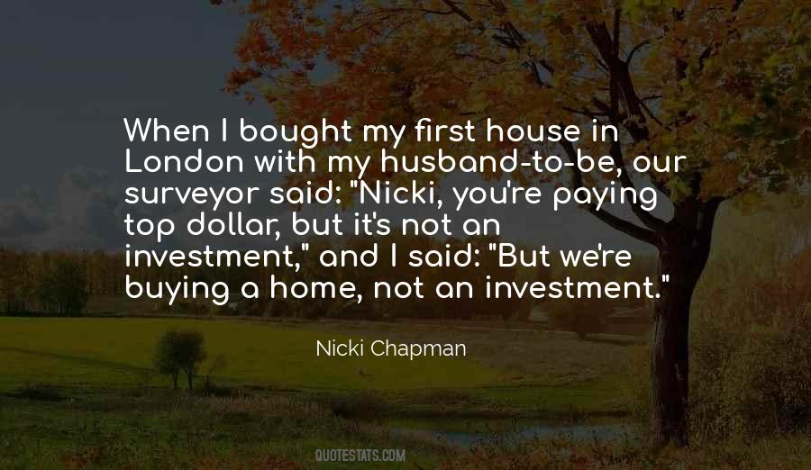 Nicki Chapman Quotes #464175