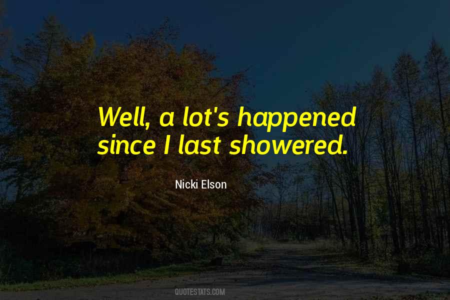 Nicki Elson Quotes #370664