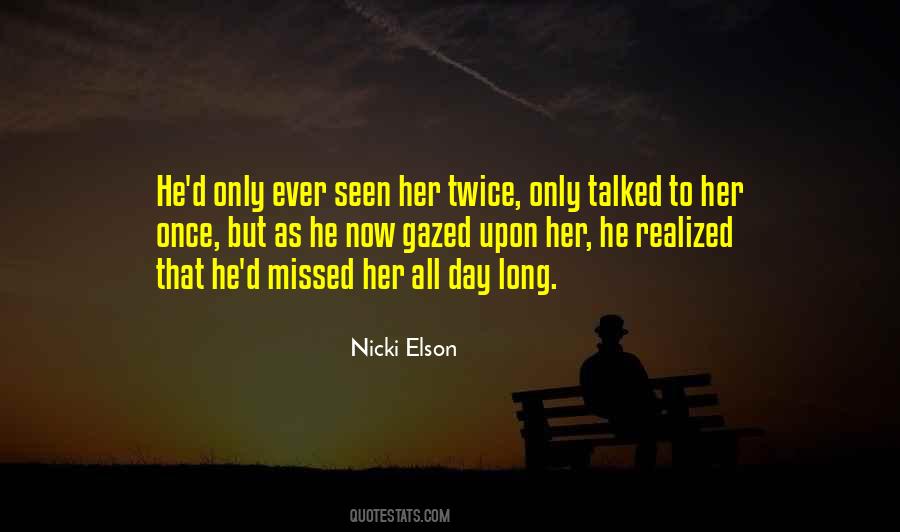 Nicki Elson Quotes #982204