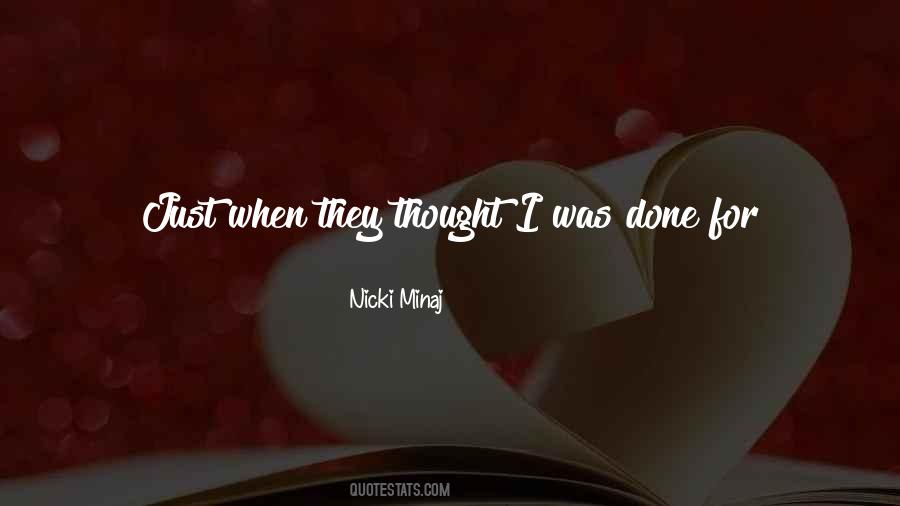 Nicki Minaj Quotes #1598263