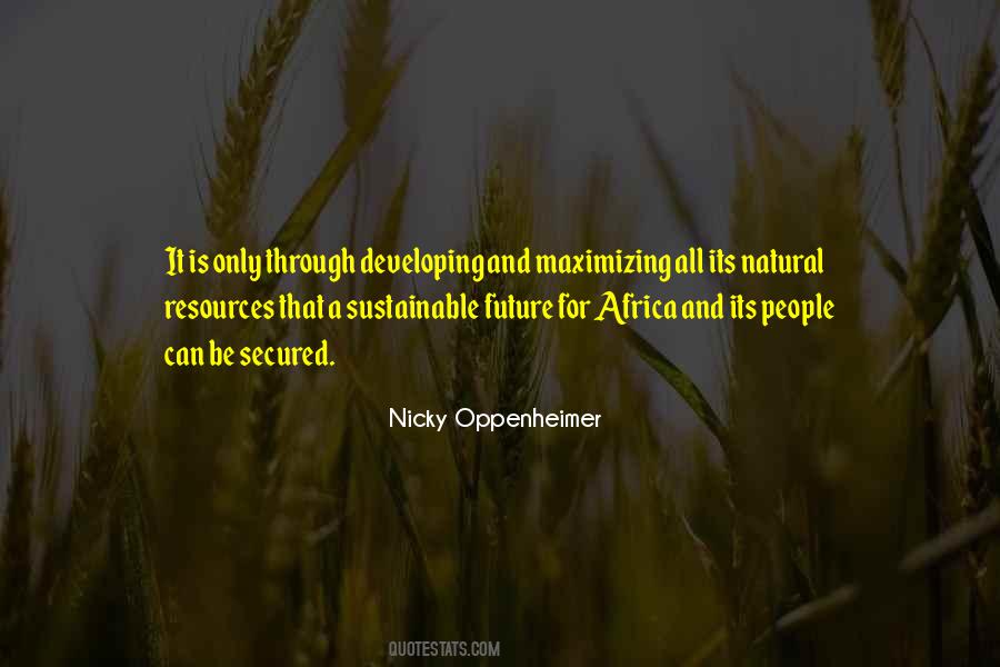 Nicky Oppenheimer Quotes #1642460