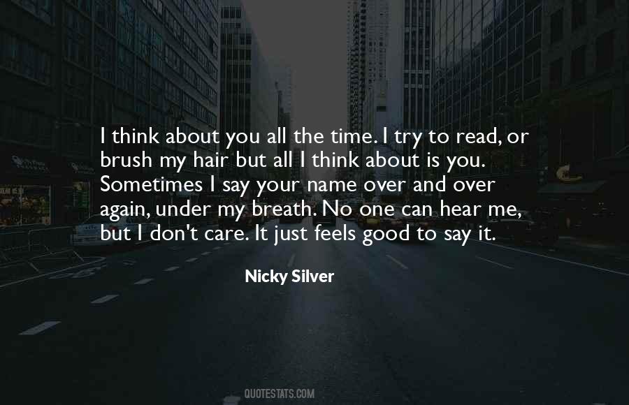 Nicky Silver Quotes #543306