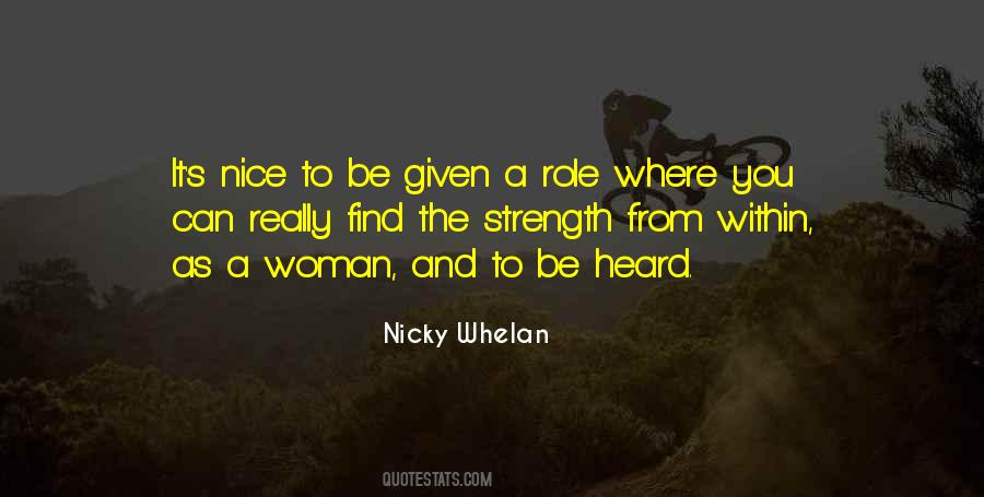 Nicky Whelan Quotes #142207