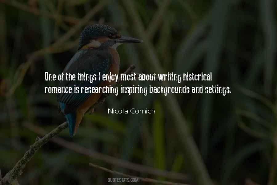 Nicola Cornick Quotes #268690